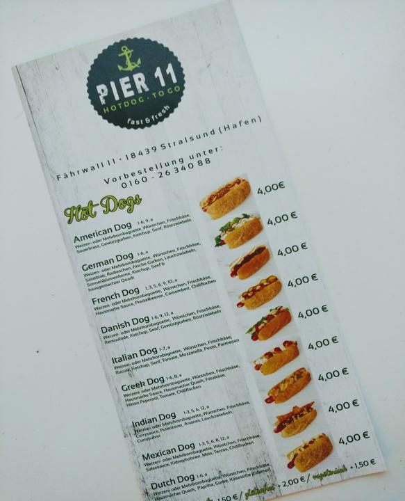 Pier 11 Hot Dogs